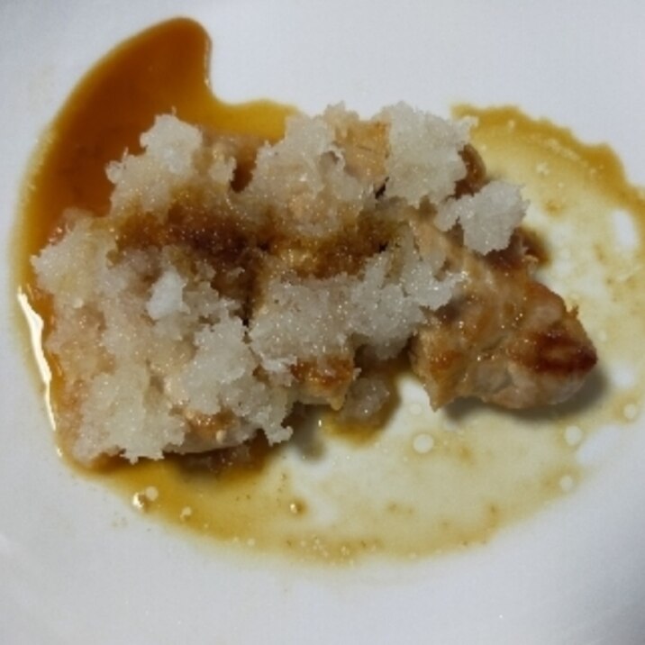 安い豚肉で和風おろしステーキ 高級肉みたいになる レシピ 作り方 By れいにゃ ん 楽天レシピ
